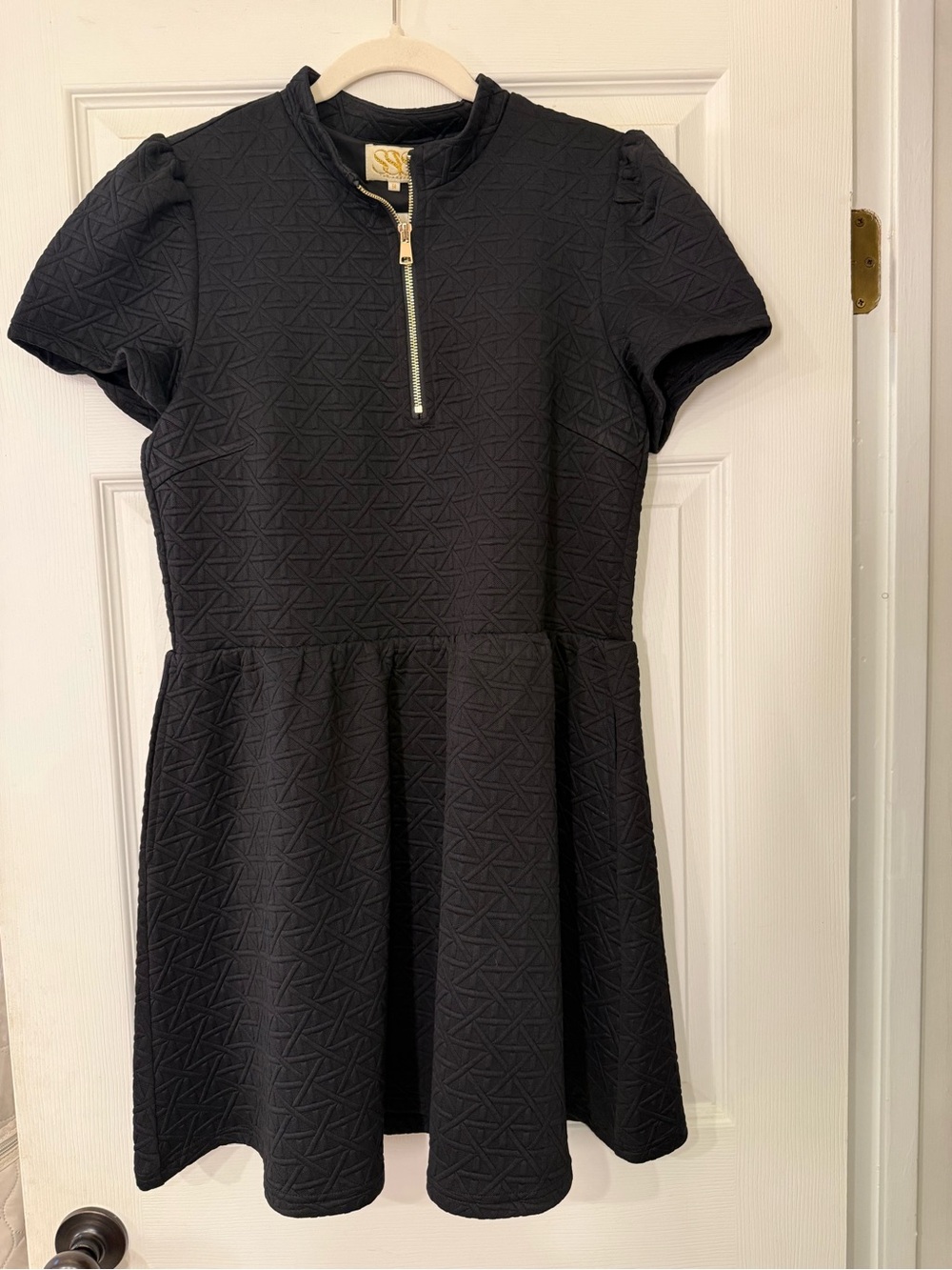 SSYS Lainey Animal Everyday Puff Sleeve Dress